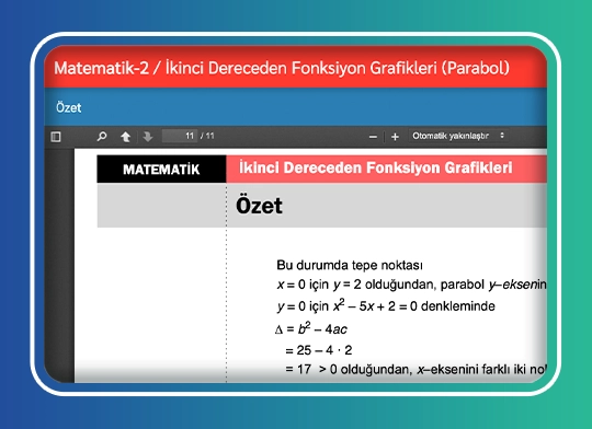 Özet Dökümanı